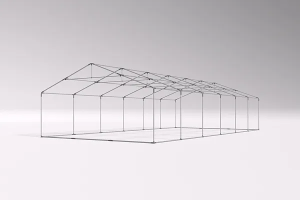 Konstrukce párty stanu 6x12 m Premium
