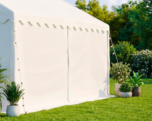 Plachty párty stanu - bočnice bez oken