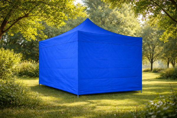 Odolné boční plachty nůžkového stanu Ambitent