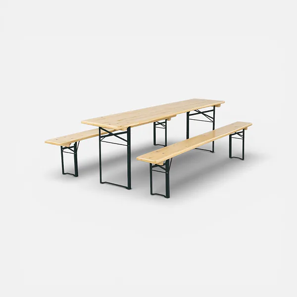 Pivní set BAVORD Standard - smrk masiv - 200x50 cm - Ambitent