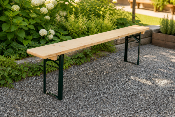 Pivní lavice ze smrku 220x25 cm 