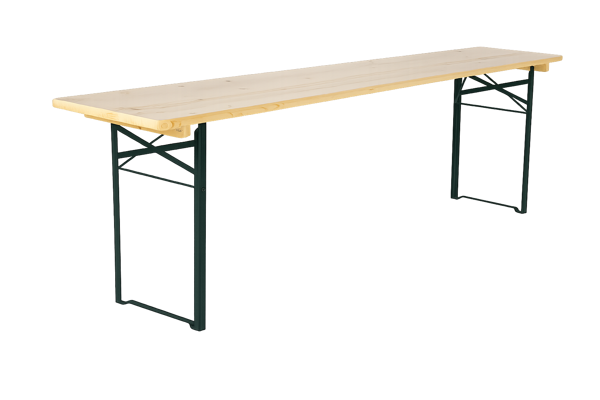 Pivní stůl Standard 220x50 cm - masiv borovice