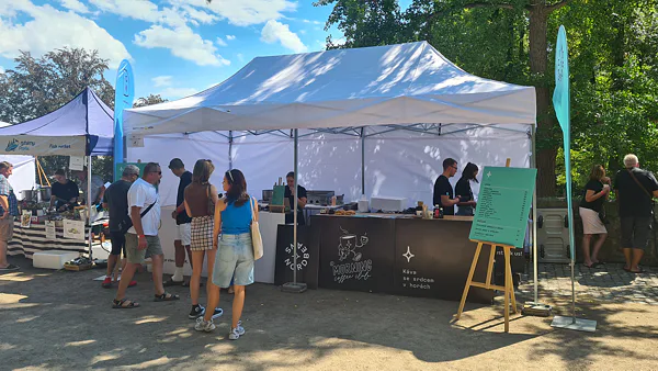 Jičínský Food festival - stany od Ambitent - Párty stany Jičín