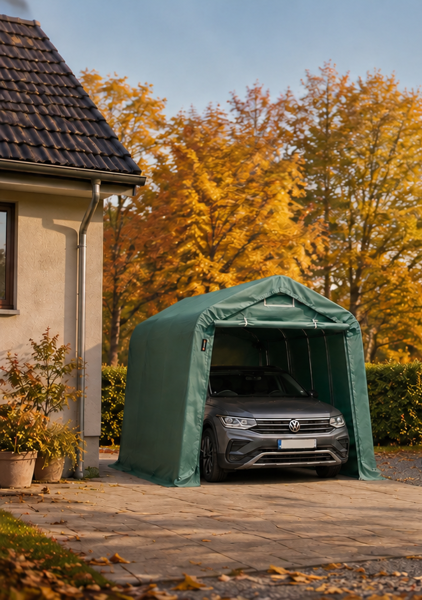 Garáže nejen pro motorová vozidla - Ambitent, dříve Párty stany Jičín