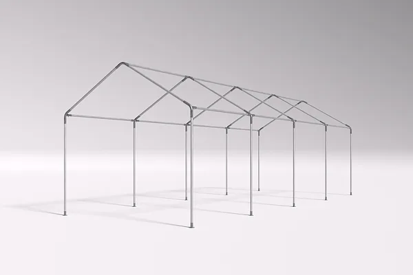 Konstrukce párty stanu 3x8 m Standard