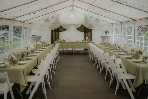 Svatba - zahradní párty stan Ambitent