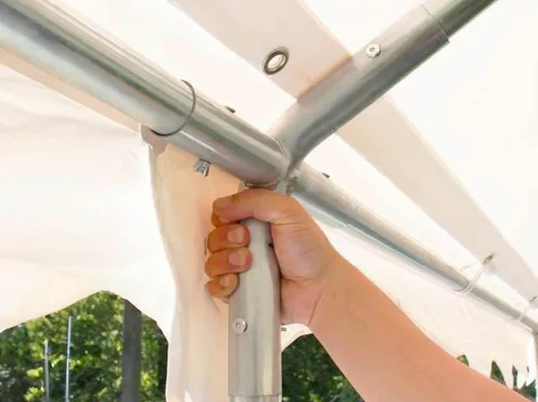 spojky konstrukce párty stanu PREMIUM